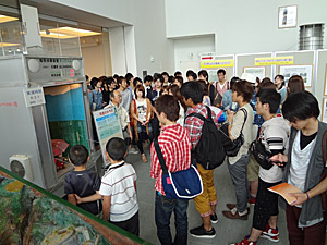 六甲山の災害展2012出展の様子3